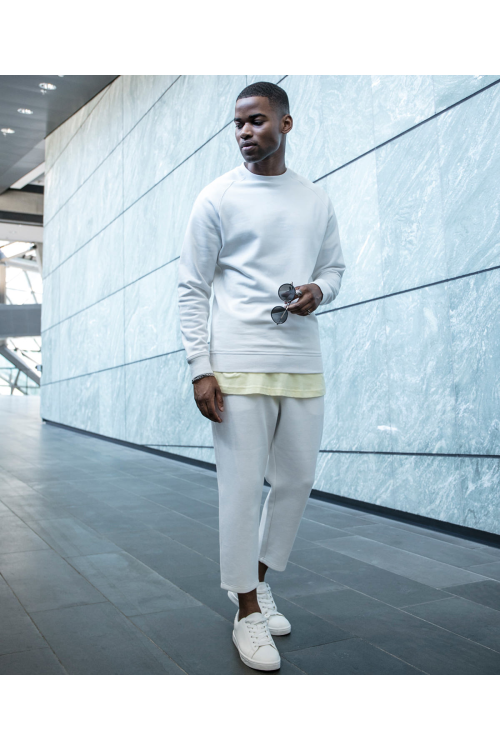 Sweat à col rond raglan