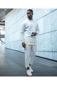 Sweat à col rond raglan