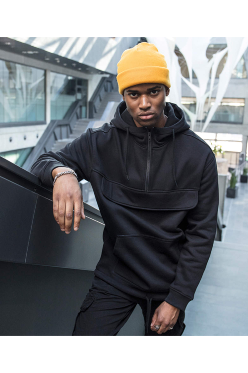 Sweat à capuche à revers