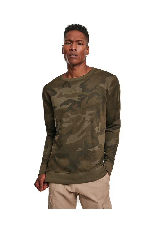 T-shirt à encolure ronde Camo