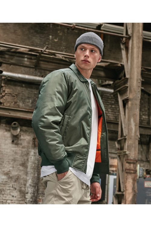 Veste bomber à col