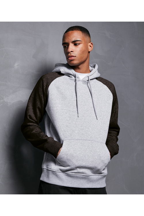 Sweat à capuche basique raglan