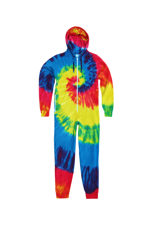 Grenouillère rainbow tie-dye Enfant