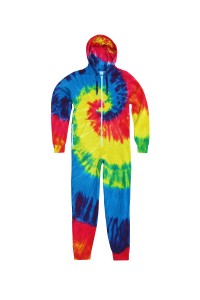 Grenouillère rainbow tie-dye Enfant