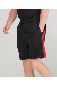 Short en maille avec des poches zippées