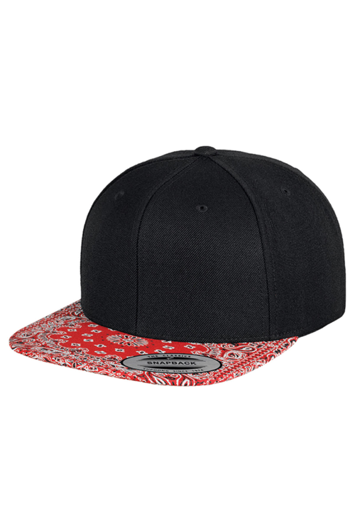 Casquette snapback à imprimé mode (6089DESIGNER)