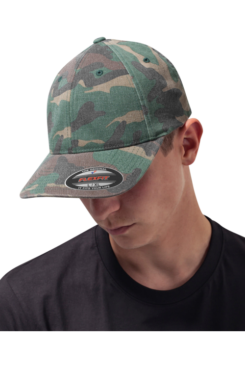 Casquette camouflage délavée Flexfit