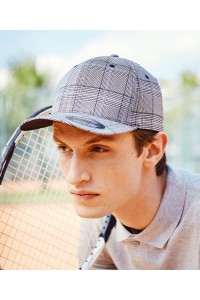 Casquette glen check Flexfit (6196)