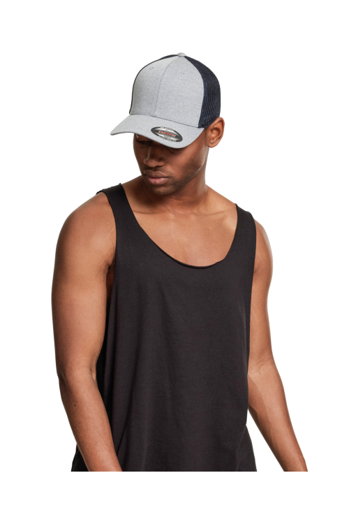 Casquette mélange en maille Flexfit (6311)