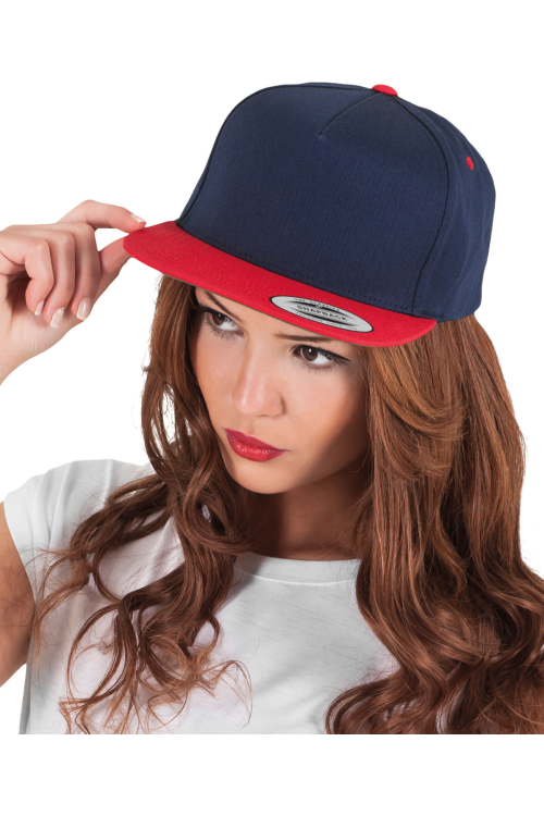 Casquette à bouton-pression à 5 panneaux (6007T)