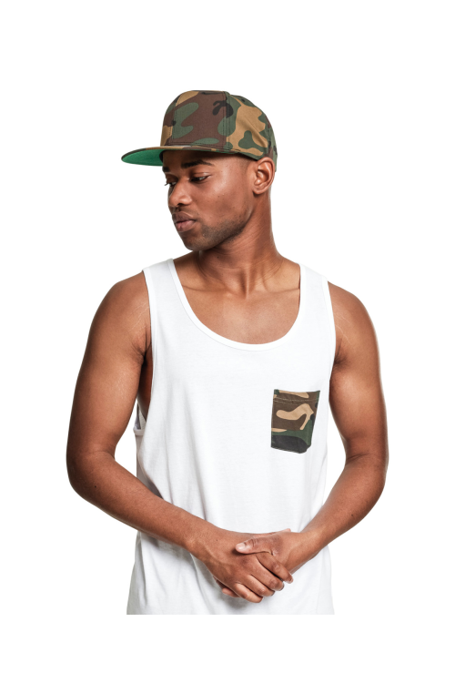 Casquette camo classique à bouton-pression (6089CF)