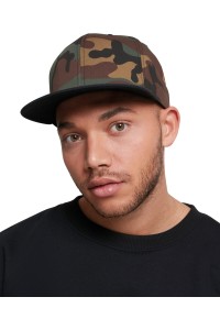 Casquette camo à bouton-pression bicolore classique (6089TC)