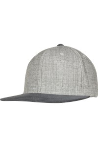 Casquette à bouton-pression en tissu mélangé velours (6089VM)