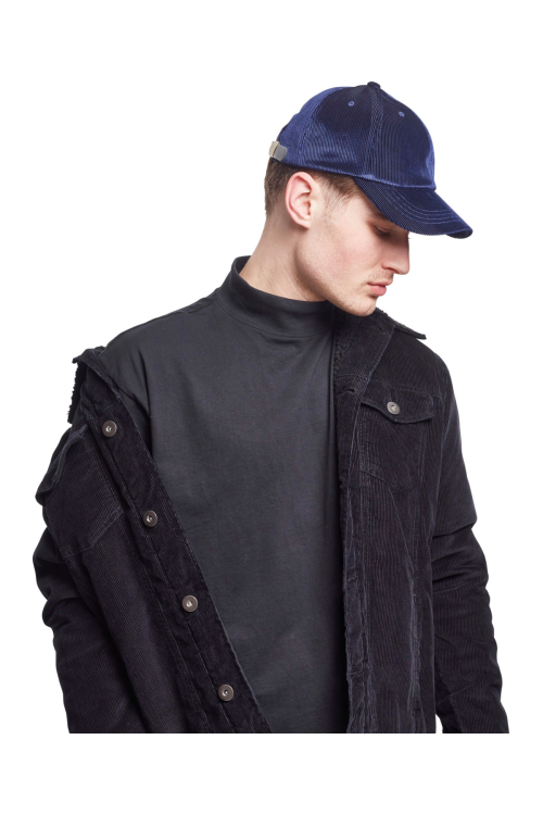 Casquette en velours côtelé satiné (6245CS)