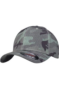 Casquette camo à rayures Flexfit (6277CS)