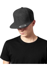 Casquette à bouton-pression en laine Melton (6689M)