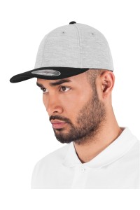 Casquette bicolore doublée en jersey Flexfit (6778T)