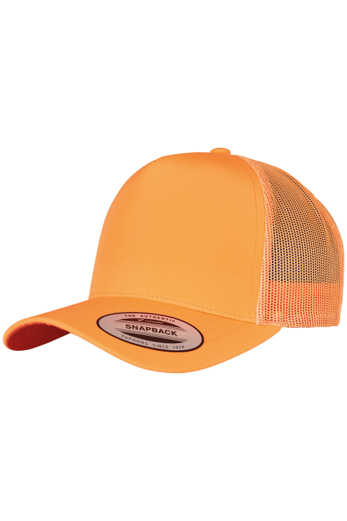 Casquette camionneur fluo rétro (6506NT)