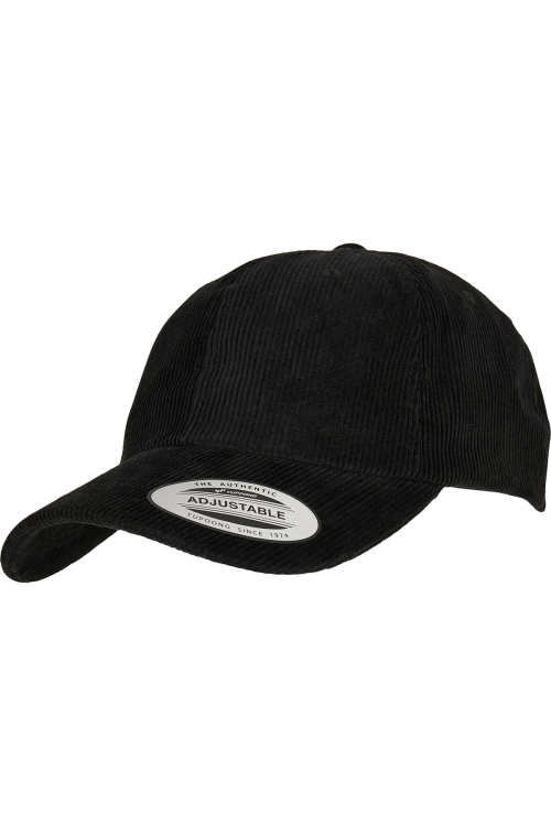 Casquette dad cap en velours profil bas (6245CD)