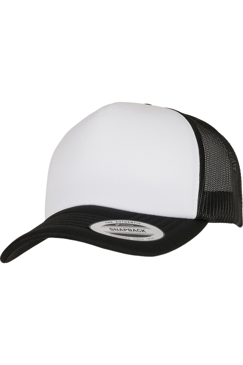 Casquette de camionneur YP Classics® courbée en mousse  pan avant blanc (6320W)