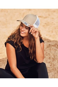 Casquette de camionneur rétro bicolore (6606T)