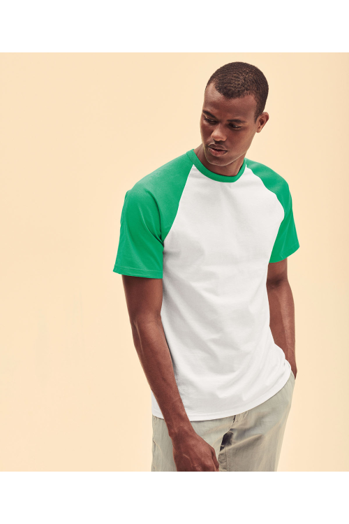 T-shirt baseball manches courtes