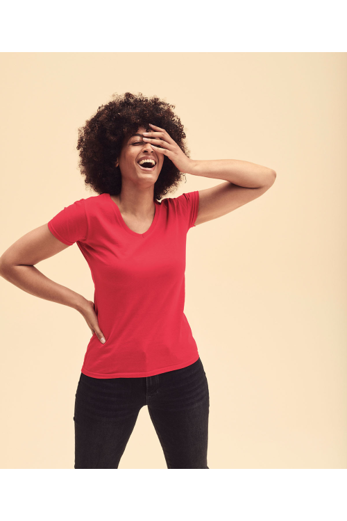 T-shirt col V femme Valueweight