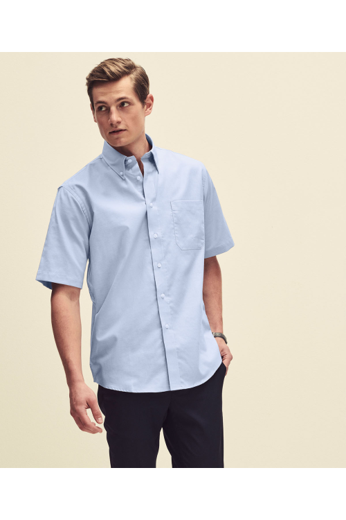 Chemise Oxford à manches courtes