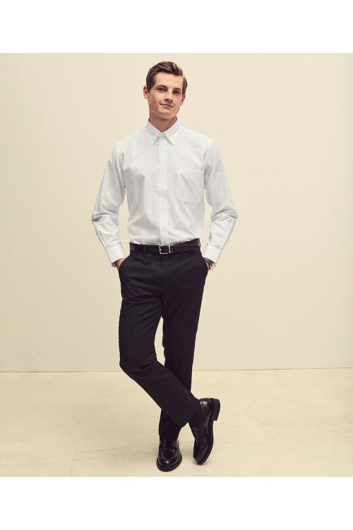 Chemise Oxford à manches longues