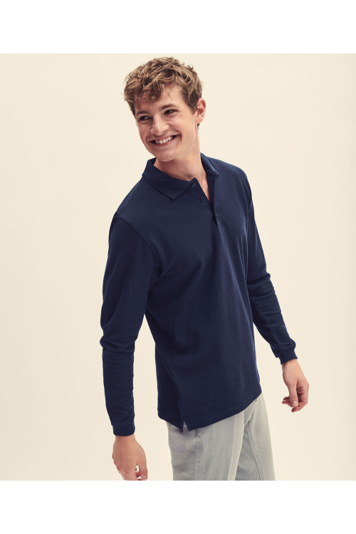 Polo à manches longues Premium