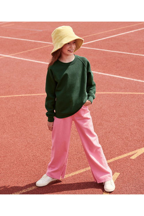 Sweat-shirt manches raglan Classic 80/20 Enfant