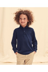 Polo 65/35 à manches longues Enfant