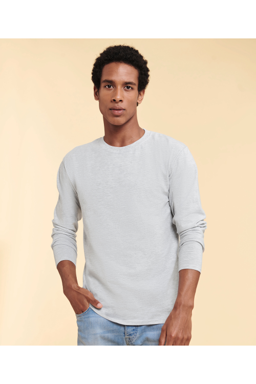 T-shirt Iconic 195 Ringspun Premium à manches longues