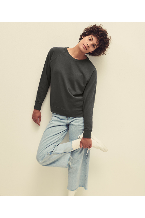 Sweat-shirt à manches raglan Lightweight de coupe féminine