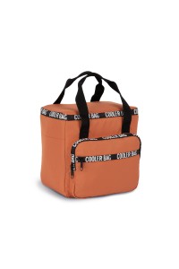 Sac isotherme recyclé avec poche frontale