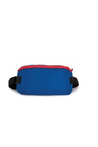 Sac banane avec fermeture contrastée.
