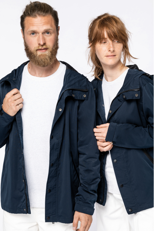 Veste écoresponsable à capuche unisexe