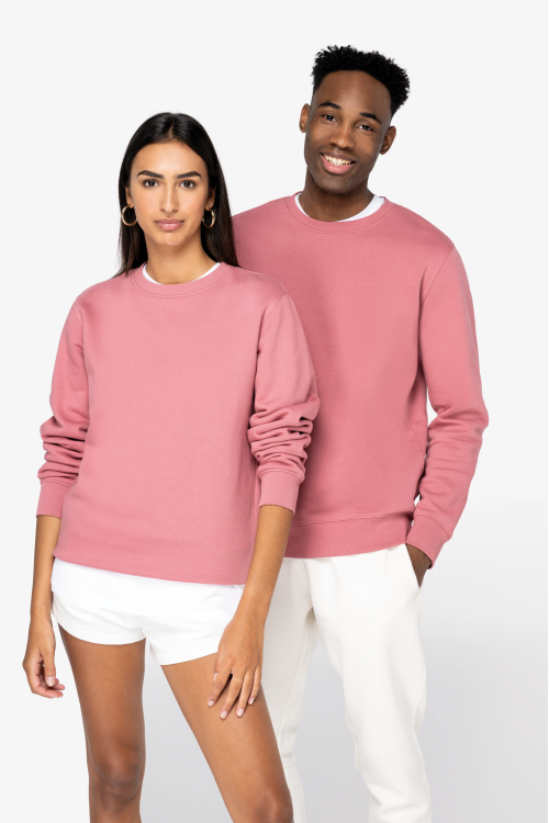 Sweat-shirt écoresponsable à col rond unisexe
