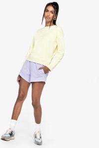 Sweat-shirt écoresponsable à épaules tombantes femme