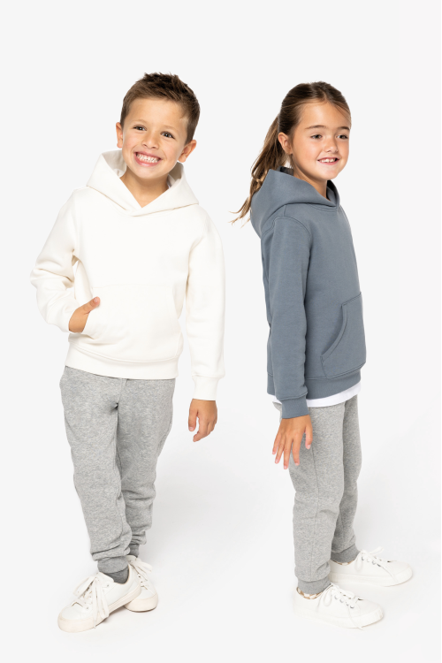Sweat-shirt écoresponsable à capuche enfant