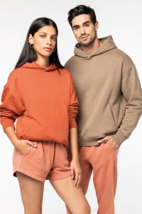 Sweat-shirt écoresponsable à capuche oversize unisexe