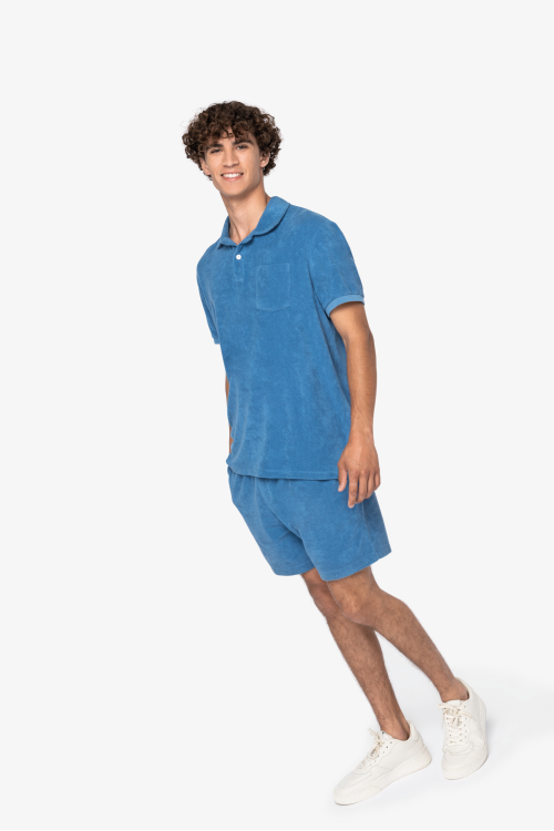 Short écoresponsable en éponge homme