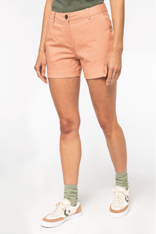 Bermuda chino écoresponsable femme