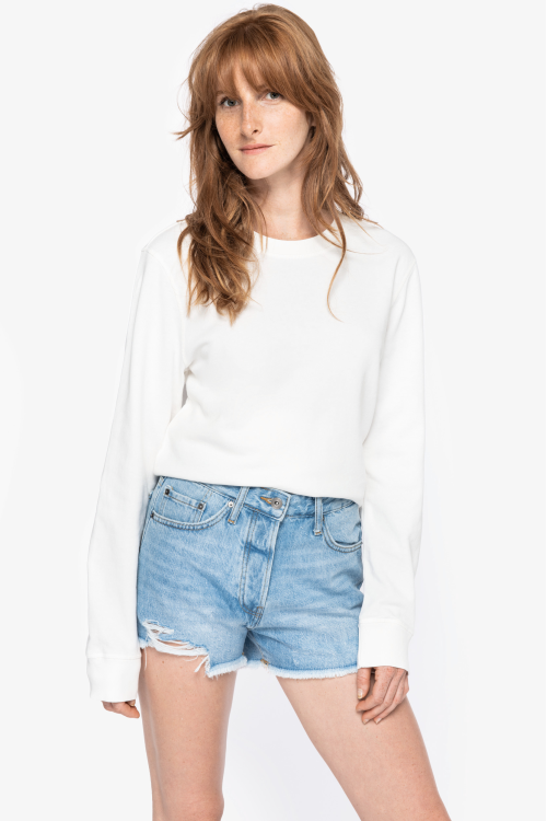 Short en jean écoresponsable  femme
