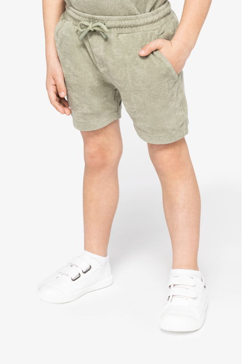Short écoresponsable en éponge garçon