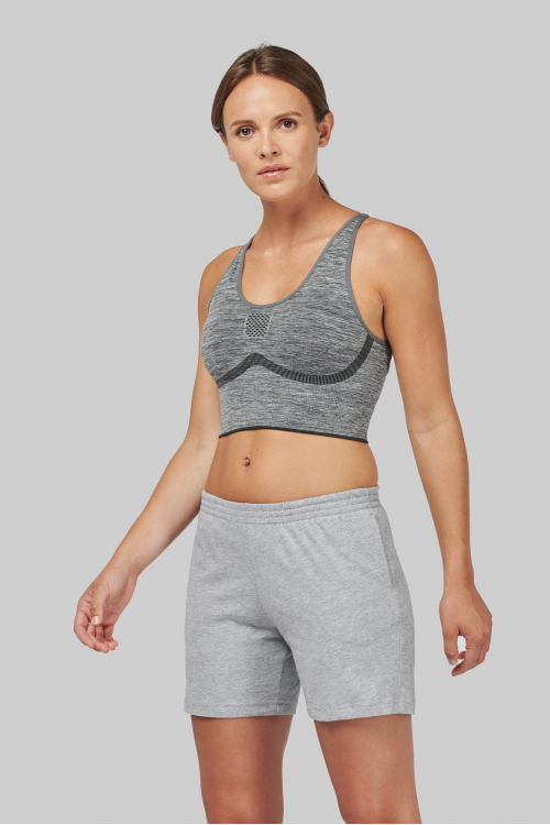 Short jersey sport femme