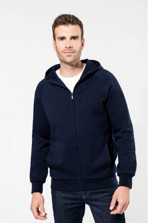Veste zippée à capuche homme