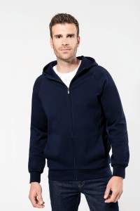 Veste zippée à capuche homme
