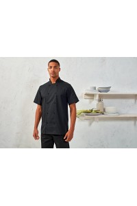 Veste chef cuisinier manches courtes Coolchecker®