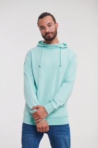 Sweat à capuche col montant Pure Organic